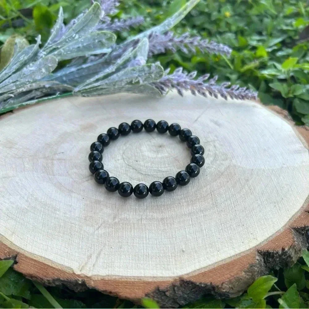 Handmade Black Tourmaline Bracelet